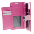 thumbnail image 2 of TopSave Goospery Rich MAX(5) Card Slot Leather Folio Wallet Flip Case For iPhone 15 Pro Max (6.7"), Baby Pink, 2 of 3