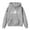 z01-Grey, variant on CAIXIA Girls Clothes Size 10 12,Kids Horse Print Long Sleeve Hoodies,8-9 Years,Grey