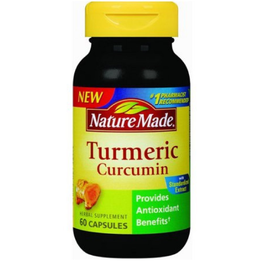 Nature Made Turmeric Capsules 500 Mg, 60 Count (Pack of 3) Walmart