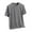 Dark Gray, variant on ZCFZJW Men's Workout Shirts Lightweight Quick Dry Moisture Wicking Short Sleeve Mesh Athletic T-Shirts Trendy Basic Solid Color Activewear Tops Black XXXXXL