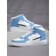 thumbnail image 4 of Men's Sports & Casual High Top Sneakers, Street Style, Lightweight, White Plimsolls, 4 of 4