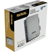 Sound Storm Lab EV4.400 400 W Max 4-Channel Class A/B Stereo Car Audio Amplifier
