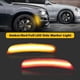 thumbnail image 4 of Compatible with 2015-2021 Chrysler 300 Front/Rear Bumper Side Fender Marker Lights - Amber Turn Signal, 12V, 4 of 5