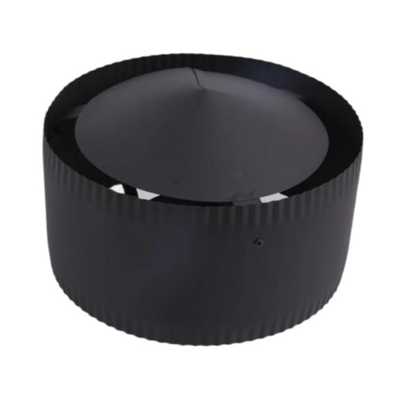 Tapa de chimenea, tapa de ventilación de techo, tapa de tubería para exteriores liviana, resistente al viento y a la lluvia, tapa de techo, cubierta 125 milímetros