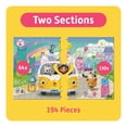 thumbnail image 4 of TEAMPUZZLE: Dreamworks Gabby’s Dollhouse - 194pc Puzzle, 2 Difficulty Level Sections, 19x13" City & Character Van Scene, Search & Find, Family-Kids 4+, 4 of 9