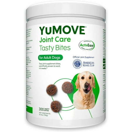 UPC: 0850013690220 | Dog Joint Supplement Hip and Joint Supplement for Dogs with Glucosamine Hyaluronic Acid and Green Lipped Mussel and Omegas Relief for Dog Hip and Joint Aches and Stiffness by YuMOVE – 300 Bites
