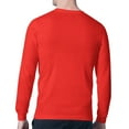 thumbnail image 2 of Men's Starter Red New York Giants Team Track Graphic Long Sleeve T-Shirt, 2 of 3