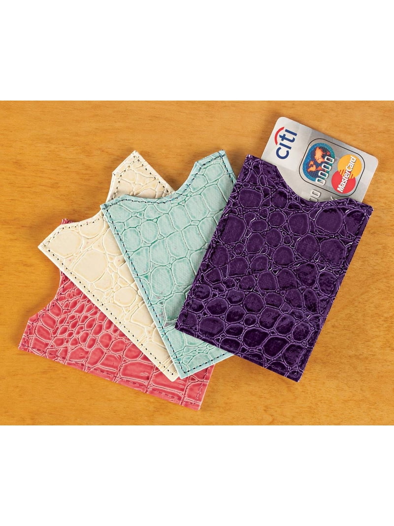 Colored RFID Sleeves Set of 4 Colored RFID Sleeves Set of 4