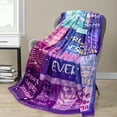 thumbnail image 4 of LHSHID to My Mom Blanket Mom Gifts from Daughter and Son Mom Birthday Gift Gifts for Mom Throw Blankets Gifts for Mother''s Day Best Mom Ever Flannel Bedding Blanket Soft Throw Blanket 60x80in, 4 of 6