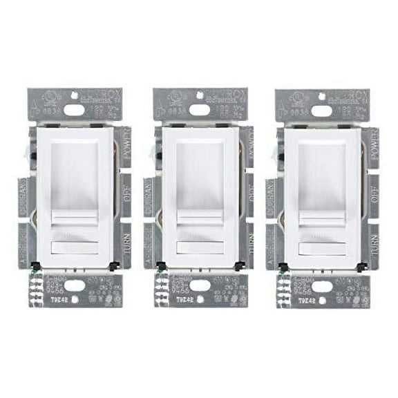 Lutron Lumea LED  Dimmer Switch 3-Pack - White LECL-153P-WH-3