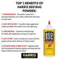 Harris Bed Bug Killer with Diatomaceous Earth 8 oz.