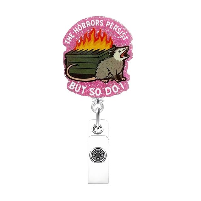 Clip de Badge Rétractable Design à Rebond Automatique Support de Badge d'Identité Robuste pour Bureau, École et Usage Quotidien