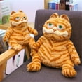 thumbnail image 1 of Mejor BellezaJuguete de dibujos animados de 11.8 pulgadas de felpa amarilla Garfield peluche suave muñeca para niños cumpleaños juguete de peluche, 1 of 9