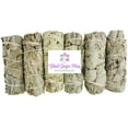 thumbnail image 7 of Bholi Sage Plus White Sage Sticks Pack of 6, Sage Smudge Kit 4'' Long Dried Sage Sticks for Meditation, Smudging and Cleansing, Getting Rid Negative Energy, Sustainably Grown California Sage, 7 of 7