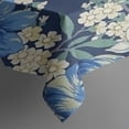 thumbnail image 3 of Pioneer Flower Floral Print Pattern Rectangle Tablecloth 60"x84",Waterproof Polyester Rectangle Table Cloth, Wipeable Spillproof Polyester Tablecloth for Dining, Camping, Indoor and Outdoor, 3 of 5