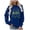Blue, variant on I Like Them Real Thick And Sprucey Christmas Sweatshirts for Women Long Sleeve Crewneck Funny Graphic Sweatshirt Pullover Top