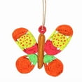 thumbnail image 2 of NOVICA Eco-friendly paper ornaments, 'Butterfly Dreams' (set of 4), 2 of 6