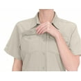 thumbnail image 5 of Little Donkey Andy Women's Stretch Quick Dry UPF50+ Short Sleeve Shirt for Hiking, Travel, Camping Size XL, 5 of 6