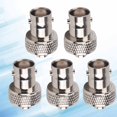 thumbnail image 4 of Coaxial Connector Rf Adapter Bnc To Sma Connector Coaxial Rf Plug 5 Pcs Coaxial Adapter Nickel Plated Brass Contact BNC Female To SMA Female RF Connector, 4 of 8