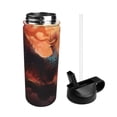 thumbnail image 2 of Goofa Sunset Blossoms Phoenix Perch for Insulated Kettle 18oz Water Bottle Insulated Tumbler with Handle & Flip Straw - Fits in Cup Holder, Leak Resistant Tumbler, 2 of 8