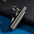 thumbnail image 5 of Deeceymbur Permanent Lighter Keychain Match Infinity Fire Metal Strike Starter Waterproof Flint Multitool Proof Survival Emergency Reusable Bulk Men Vintage Hidden Honest Kerosene Light Long Portable, 5 of 7