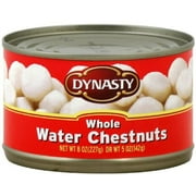 Dynasty Waterchestnuts Whole, 8-ounces (Pack of12)