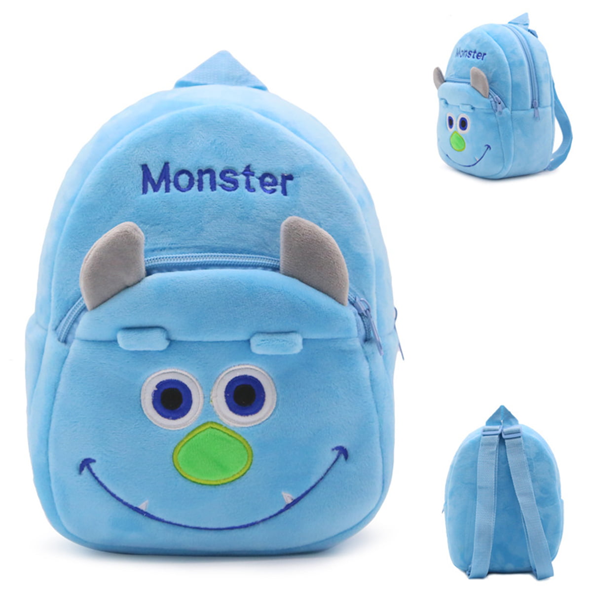 New Toddler’s Backpack,Toddler’s Mini School Bags Cartoon Cute Animal Plush Backpack for Kids Age 1-4 Years bear 