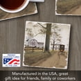 thumbnail image 2 of Thirstystone "Amish Buggy" Single Tumbled Tile Coaster, 2 of 7