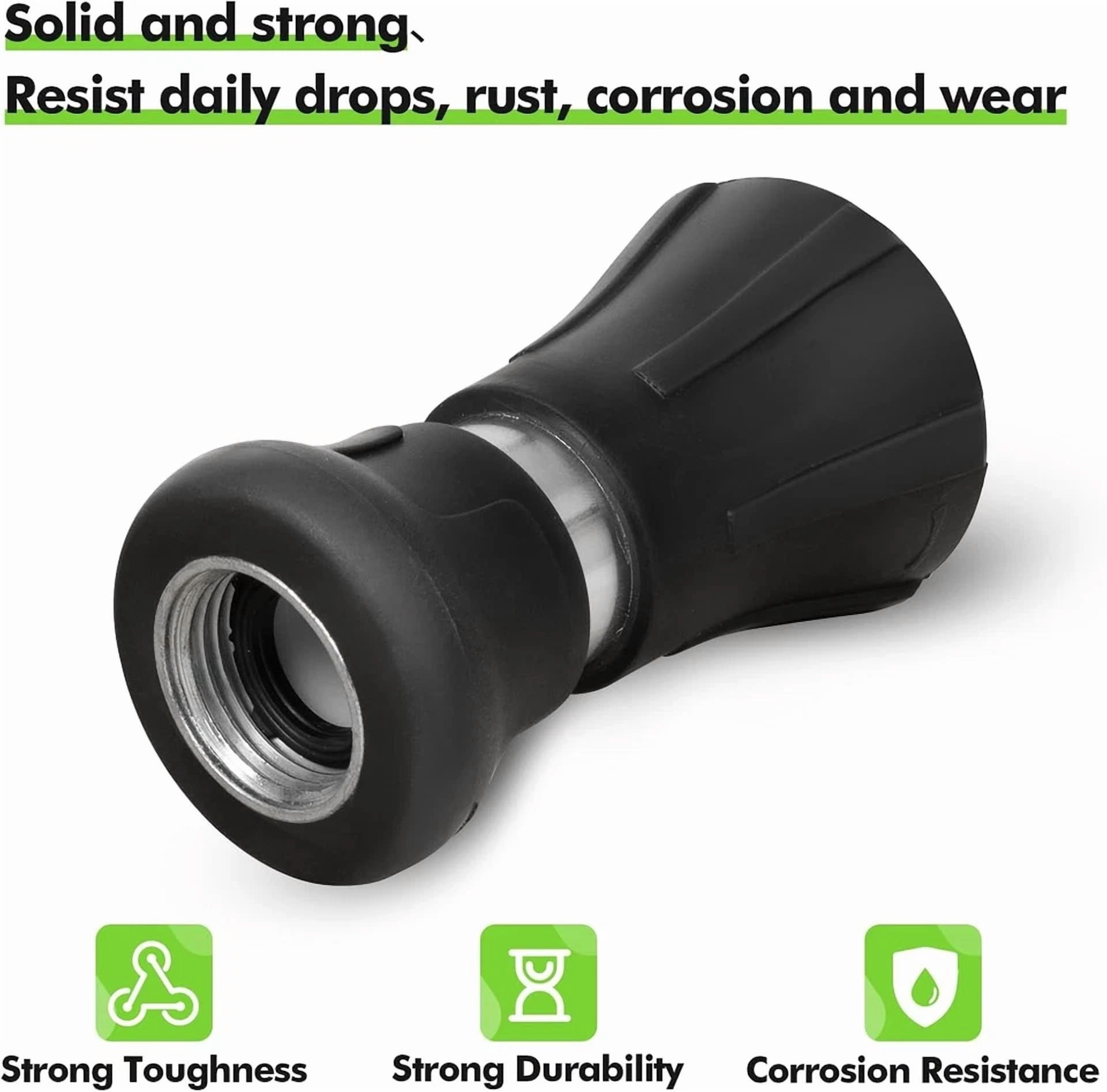 PURELY- Fire Hose Nozzle Water Sprayer Garden Adjustable High Pressure Washer Jet New