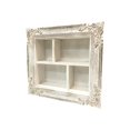 thumbnail image 1 of Benzara - Shelf - vintage - mango wood - distressed white, 1 of 5