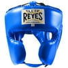 Cleto Reyes Classic Training Cheek Protection Boxing Headgear - Blue Size S