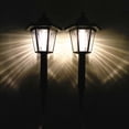 thumbnail image 1 of Solar Hexagonal Light Outdoor LED Solar Sconce Lantern Auto ON/OFF Solar Fence Light 2PCS, 1 of 8
