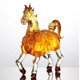 thumbnail image 2 of 1pcs Whiskeys Glass Horse Shape Brandy Bottle For Creative For, 2 of 4