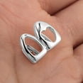 thumbnail image 6 of Unique Bargains 1 Pc Fake Grills Hip Hop Hollowout Heart Teeth Grillz Silver Tone, 6 of 6