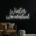 thumbnail image 2 of Glowneon Winter Wonderland Neon Sign, Winter Wonderland LED Sign, Christmas Décor, 2 of 5