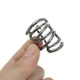 thumbnail image 4 of Unique Bargains 1 Pc Ponytail Buckle Hair Clip Stacked lines Hair Ponytail Cuff for Women Black, 4 of 5