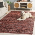 thumbnail image 3 of SAFAVIEH Cape Cod Jenessa Abstract Area Rug, Orange/Black, 3' x 5', 3 of 11