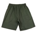 thumbnail image 4 of EOYWHK Men Shorts Athletic with Pockets Elastic Waist Athletic Shorts for Men Soft Lightweight Breathable for Basketball Running Gym Active Army Green, Size L, 4 of 9