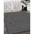 thumbnail image 3 of Ahgly Company Machine Washable Indoor Rectangle Transitional Charcoal Black Area Rugs, 8' x 12', 3 of 7