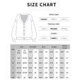 thumbnail image 3 of QUALFORT Women's 100% Cotton Cardigan Sweater, Oversized Long Sleeve Knit Button Front Cardigan with Pockets, Black L, 3 of 8