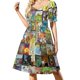 thumbnail image 2 of Libros infantiles Vestido Vestidos de mujer Vestido de verano Vestidos de manga larga, 2 of 7