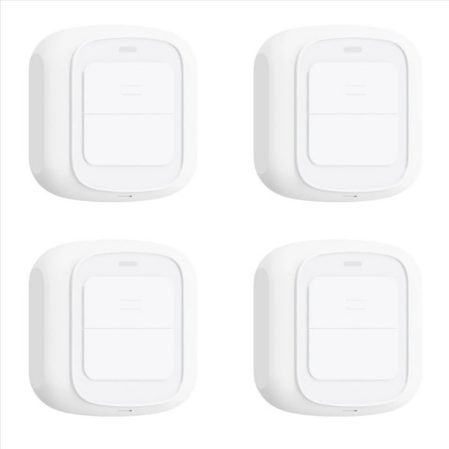 4X Tuya WiFi BotóN Escena Interruptor InaláMbrico Luz Inteligente Interruptor de Pared Bajo Consumo de EnergíA Sin Cableado para un Toque para Ejecutar