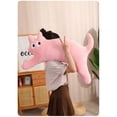 thumbnail image 2 of Long Plush Cat Pillow Plush Toy, Soft Hugging Body Pillow, Cute Gift for Her Birthday Home Decor, 2 of 6