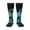 3 Black, variant on Xecao Blue Viper Snake1 Print Compression Socks for Both Men And Women for Running, Travel, Flight, Nurse