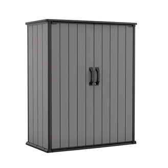 Keter Oakland 11x7.5 Ft Outdoor Garden Tool Shed with Windows