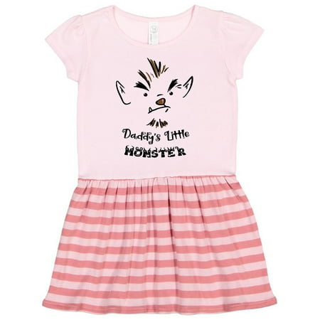 

Inktastic Halloween Baby Werewolf Daddy s Little Monster Gift Toddler Girl Dress