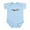 Sky Blue, variant on CafePress - Walloon Lake, Retro, Body Suit - Baby Light Bodysuit, Size Newborn - 24 Months