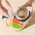 thumbnail image 4 of Easy Pour Bag Clip, Bag Clips with Pour Spout, Multifunctional Food Storage Bag Sealing Clip, for Kitchen, Food Preservation and Moisture Prevention (4pcs Black), 4 of 8