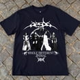 thumbnail image 5 of Aespas W-DA Whole Different Animal Graphic T-Shirt, Vintage Music Theme Casual Tee, MHS01, 5 of 8