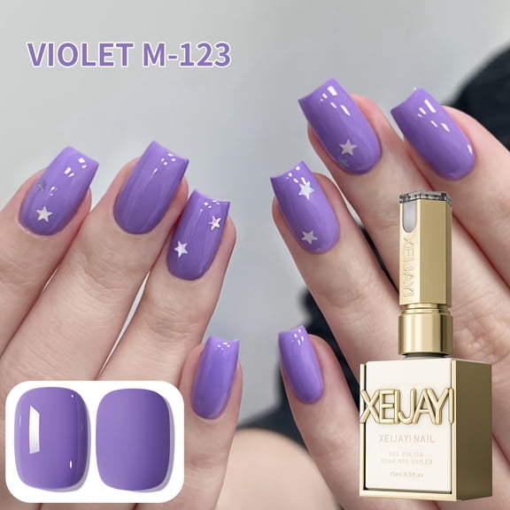 XEIJAYI 15ml  Gel Polish - Bright Nail Art With Alcohol-Free/LED Soak-Off Gel For Salon & DIY, Japanese-Korean Style Nail Designs, Nail Care, DIY Nail Design,